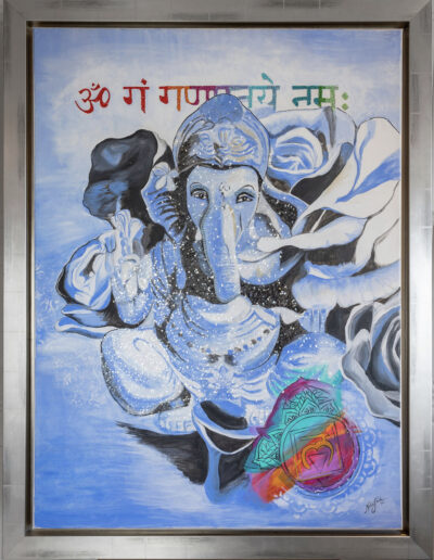 Neha Shah Creative, paint of "Ganesh I"