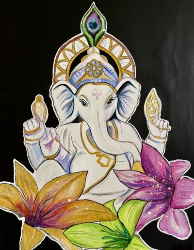 Neha Shah Creative, paint of "Ganesh II"